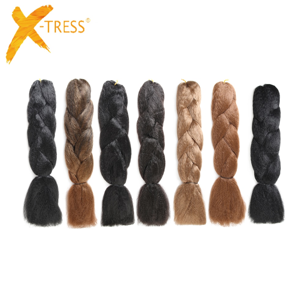 X-TRESS Hair Ȯ Treccine ī Braiding Croch..